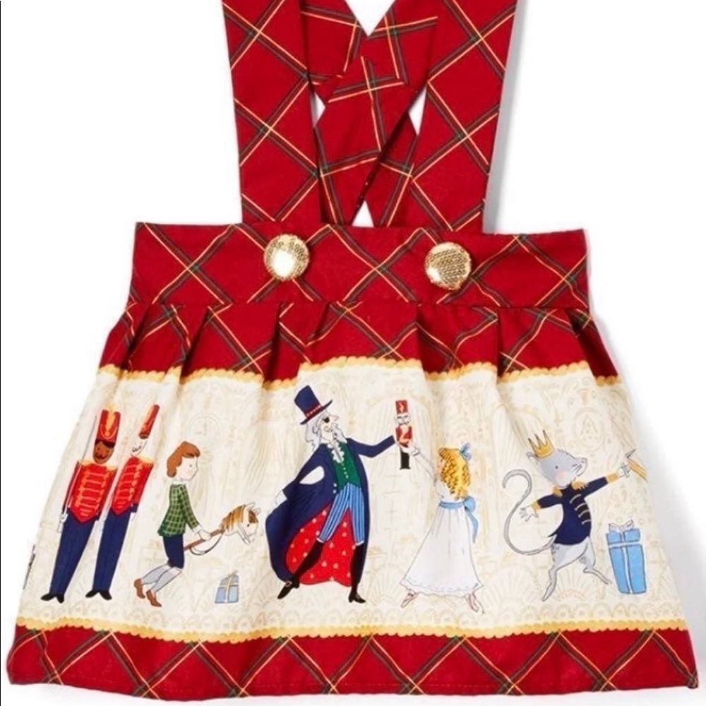 Red Plaid Nutcracker Jumper Infant